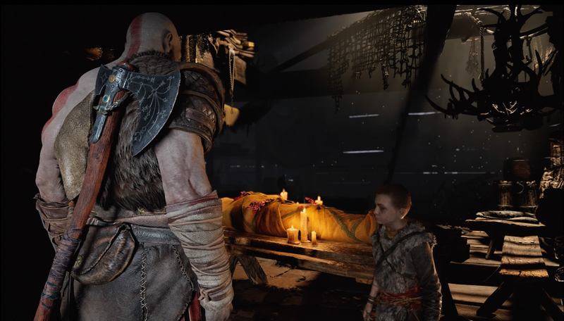 La muerte de la esposa de Kratos, madre de Atreus, es el punto de partida de la historia.
